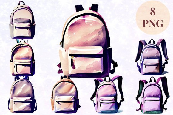 Backpack Watercolor 10 Clipart PNG: A Practical Guide for Versatile Creative Projects