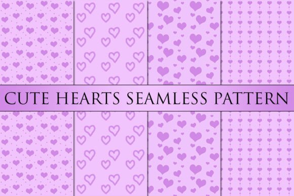 Cute Hearts Seamless Pattern: A Versatile Asset for Creative Professionals