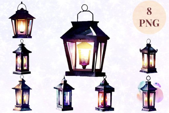 Evaluating Lantern 20 Clipart PNG for Versatile Creative Projects