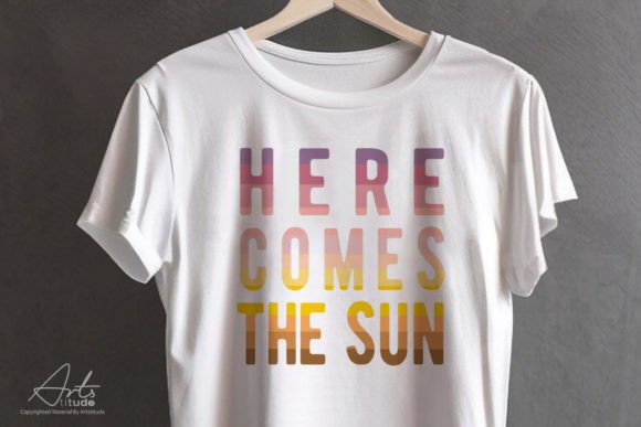 HERE COMES the SUN, Summer Shirt Design: Integrating a Versatile Asset into Your Creative Workflow