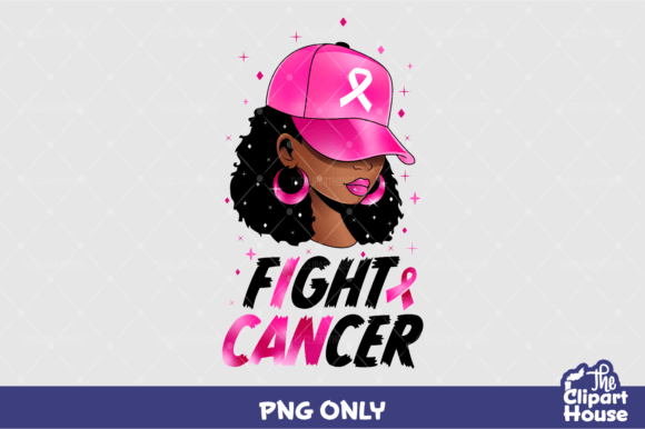 I Can Fight Breast Cancer Black Woman 2