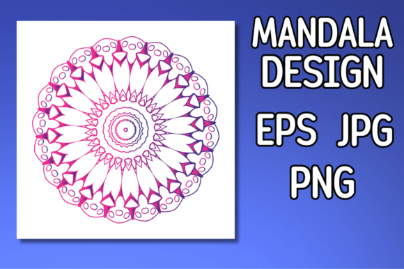 Mandala for T-shirt and Book Cover