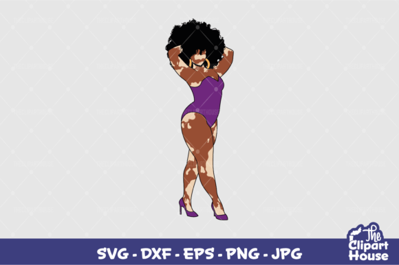 Vitiligo Black Woman Pose: A Bold Statement in Modern Design